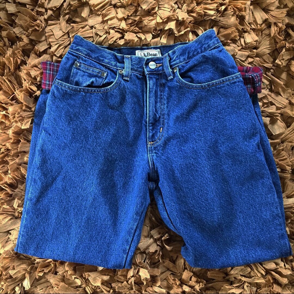 *SOLD on Depop* high-waisted L.L. Bean jeans!